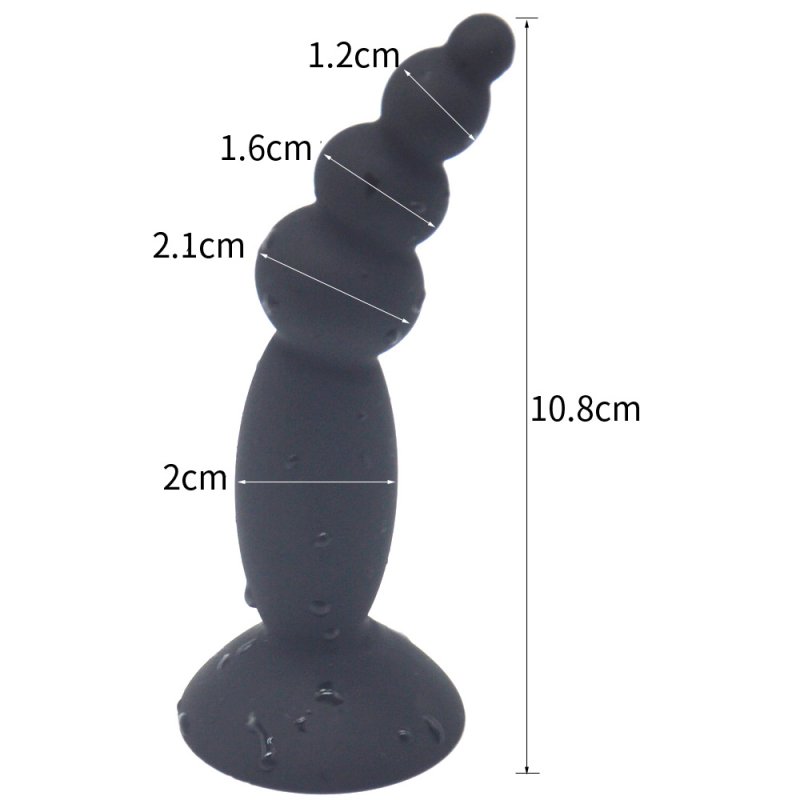 Suction Silicone Anal Beads - Image 8