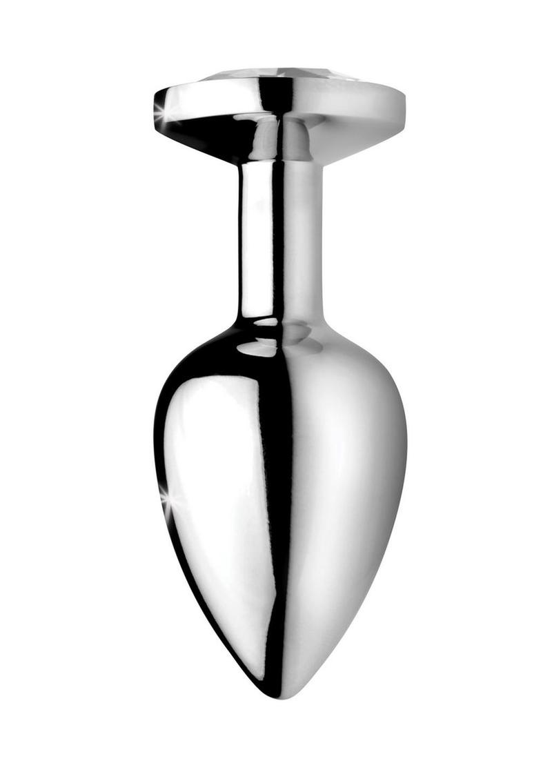 Booty Sparks Clear Gem Small Anal Plug - Clear - Image 2
