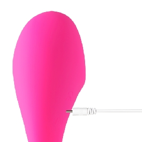 Pink Vibrating Egg with 9-Speed APP Control, Medical Grade Silicone, Waterproof, Plug-In Rechargeable - Image 4