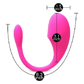 Pink Vibrating Egg with 9-Speed APP Control, Medical Grade Silicone, Waterproof, Plug-In Rechargeable - Image 3